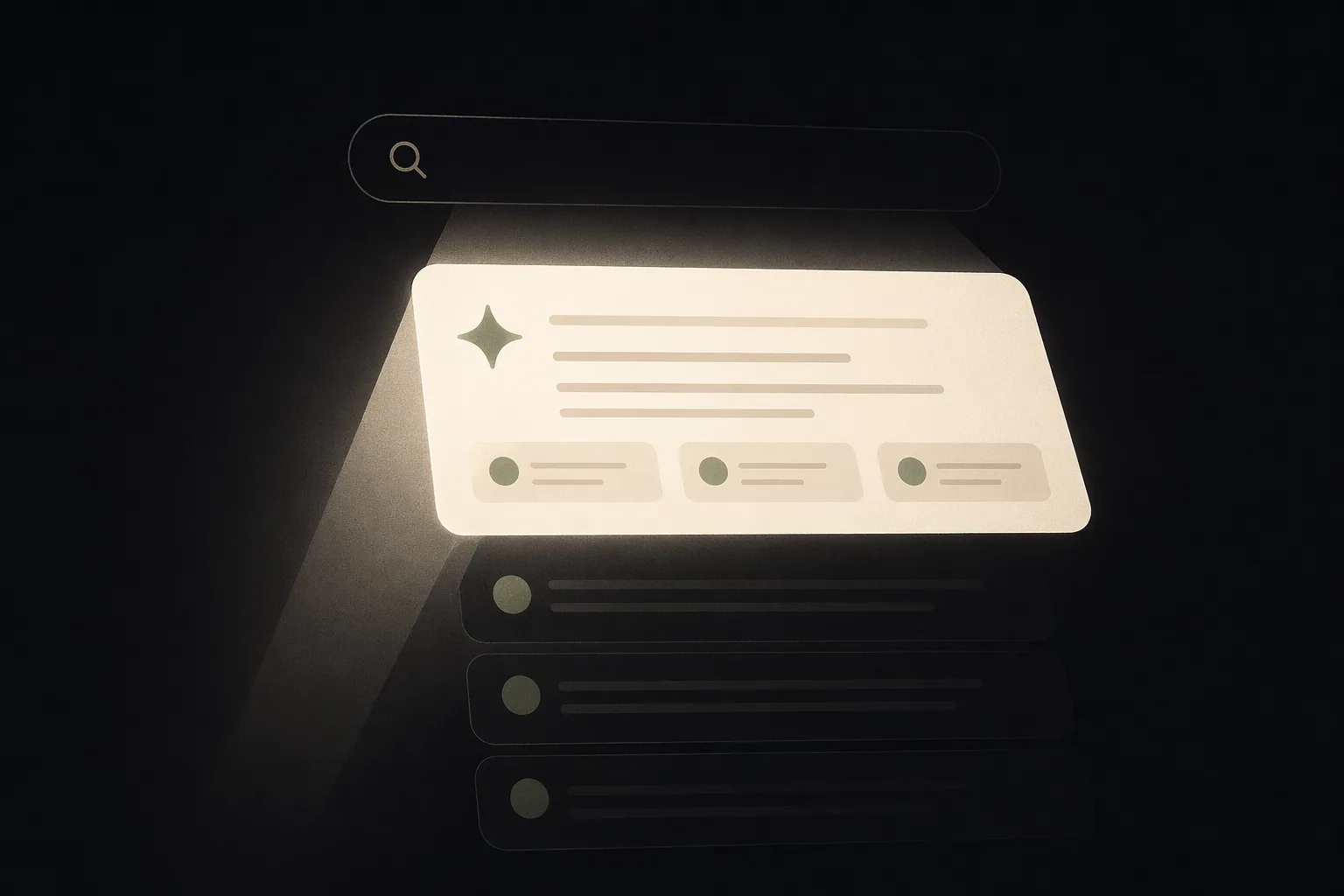 Illustration for Google AI Overviews