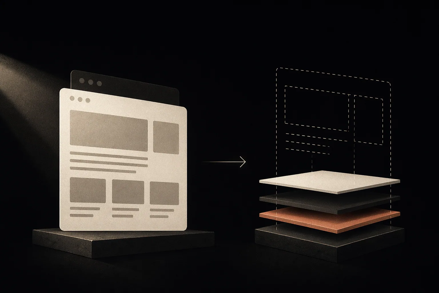 Illustration for Redesign vs. Rebuild: What's the Difference?