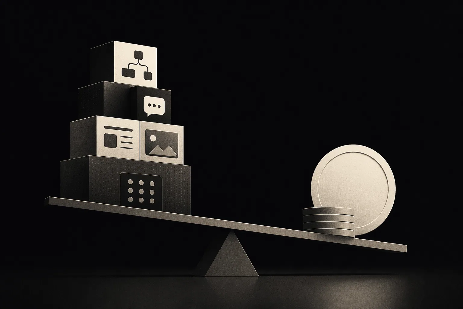 Illustration for What It Costs Compared to the Human Equivalent